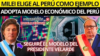 El Presidente argentino sigue el modelo económico peruano para garantizar una recuperación económica