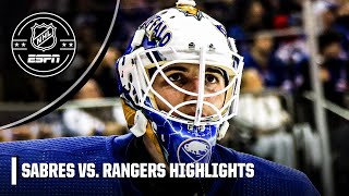 Buffalo Sabres vs. New York Rangers | Full Game Highlights
