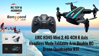 JJRC H345 Mini, one package 2 foldable drones !