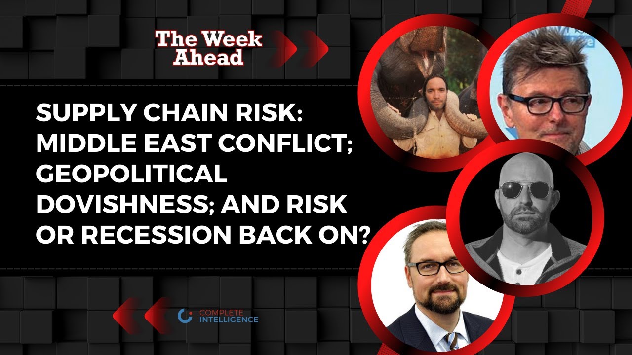 Supply Chain Risk: Middle East Conflict; Geopolitical Dovishness; And ...