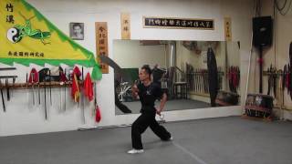 CCK Tai Chi Praying Mantis - Double Handed Broadsword 竹溪太極螳螂 - 斬馬刀