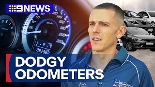 Authorities’ warning over dodgy odometers in second-hand cars | 9 News Australia