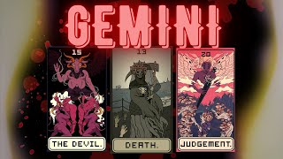 GEMINI SOMEONE WILL WANT TO KILL THEMSELVES WHEN THEY DISCOVER ALL THIS #GEMINI LOVE TAROT 2025