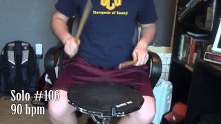 All-American Drummer Solo 106