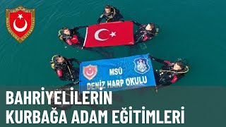 MSÜ Deniz Harp Okulu Kurbağa Adam Eğitimleri.