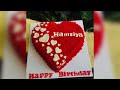 heart sheap birthday cake designs❤️ for girl friend wife husband