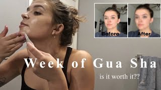I Tried Facial Gua Sha for a Week and Here are the Results