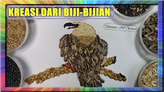 88 Lukisan Kolase Biji Bijian HD