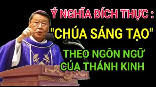 Ý NGHĨA ĐÍCH THỰC VIỆC CHÚA TẠO DỰNG TRỜI ĐẤT | ĐỨC CHA NGUYỄN VĂN KHẢM GIẢI ĐÁP