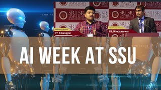 AI week at SSU #AI #srisriuniversity