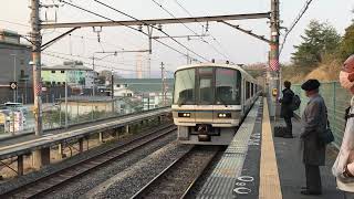 現存！JR西日本旧式標準メロディ 関西本線 平城山駅