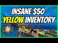 FULL YELLOW CS:GO INVENTORY FOR $50! The Best Cheap Yellow CSGO Skins 2023!