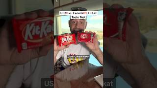 American vs. Canadian KitKat…It’s TOTALLY different.