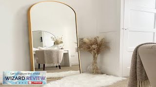 NeuType Arched Full Length Mirror Standing Hanging or Leaning Against Wall Oversized Review