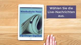 4. Was sind die Live-Nachrichten? // E-Paper der Mittelbadischen Presse