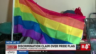 Discrimination claim over pride flag in Forsyth County neighborhood