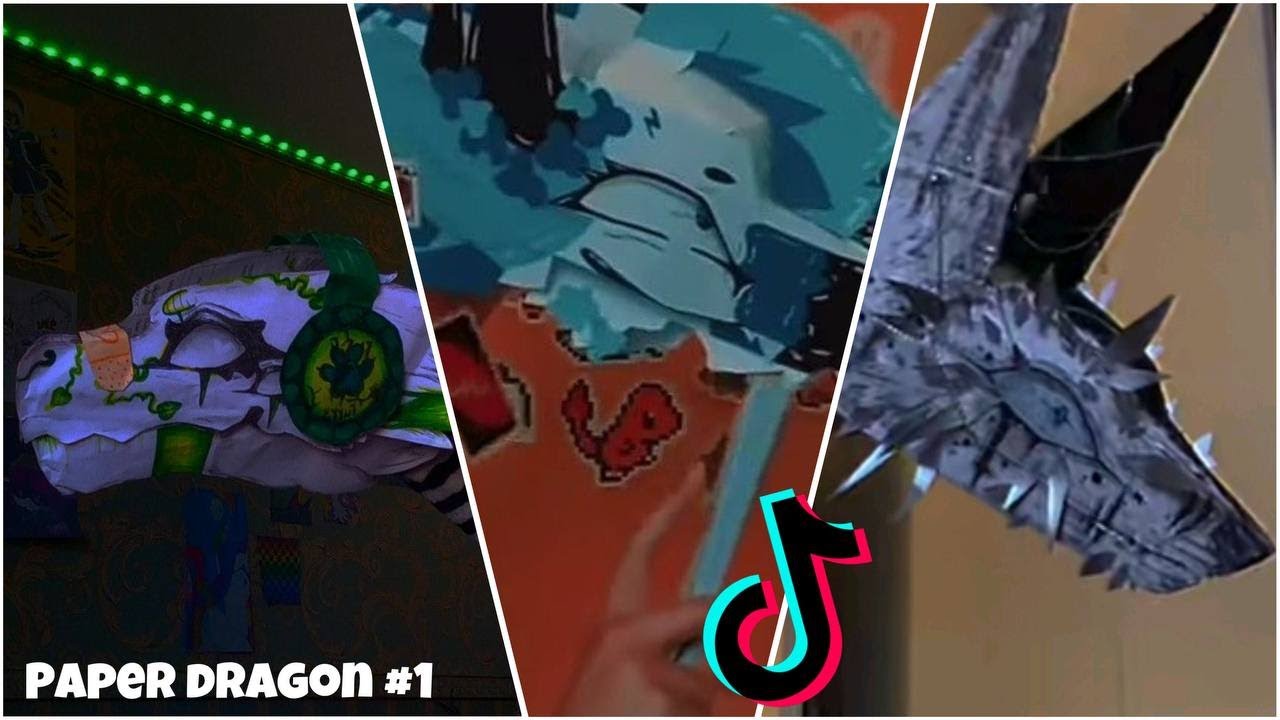 Funny Paper Dragon 1 Youtube