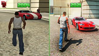 GTA San Andreas: 2004 vs 2021 | Direct Comparison