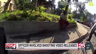 GRAPHIC: ISP releases body camera video of Peoria officer involved shooting