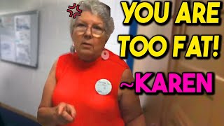 Karen FAT SHAMES Teen Girl At CHURCH! (Emotional)