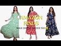 Amazon Maxi Dress Hall Under 500 🛍️ 🤑  #amazon #amazonfinds #maxidresseshaul  #AffordableStyle #2024