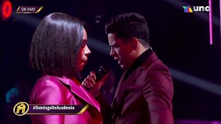 Angie Flores VS Carlos Torres | Ya Lo Pasado | Concierto 14 | La Academia 2019