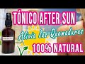 TÓNICO PARA DESPUÉS DEL SOL☀️ - DIY - 100% NATURAL + VEGANO - Mixi