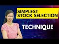 Simplest Stock Selection Technique | NSE | Option Chain | CA Akshatha Udupa