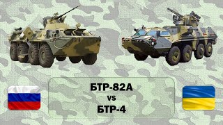 БТР-82А (Россия) vs БТР-4 (Украина). Сравнение лучших бронетранспортеров России и Украины
