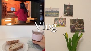 [독일 vlog] 독일 음대생의 일상 | 연습하고 레슨받고 요리하기💛🌱🌸🍒🍋🍊