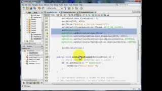 Java GUI - Using a Button
