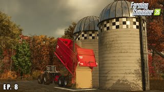 COLHEITA DE SOJA E INICIO DAS OBRAS! - FARMING SIMULATOR 25 #8 [PT-PT]