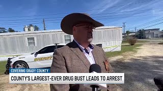 Drug bust makes county history