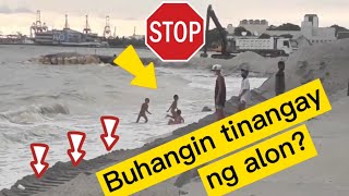 EP23 Buhangin na tinambak sa baywalk tinangay ng alon - BLACKMOORE