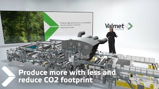 Produce more with less and reduce CO2 footprint in tissue making