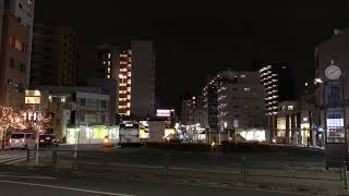 東京・東村山市 久米川駅北口 2024.12.18 20:09