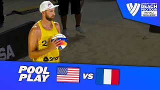 Crabb/Brunner vs. Bassereau/Aye, C. - Pool Play Highlights | Nuvali 2024 #BeachProTour