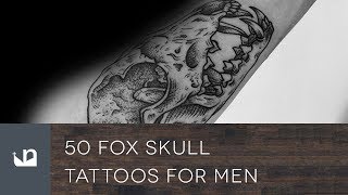 50 Fox Skull Tattoos For Men