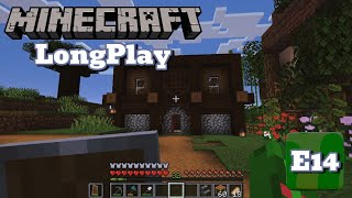 Minecraft LongPlay Episode 14 - Building an enhanting area (No commentary)