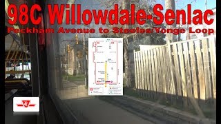 98C Willowdale-Senlac - TTC 2012 Orion VII EPA10 8388 (Peckham Avenue to Steeles/Yonge Loop)