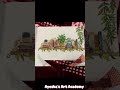 Watercolor painting || Ayesha’s Art Academy || #shorts #shortsvideo