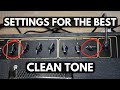 How To Dial In The Perfect Clean Guitar Tone