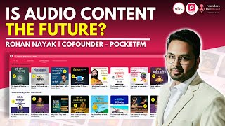 Building India’s internet radio ft. @PocketFM_India_Hindi  || Startup story || Audiobooks || Bharat
