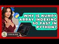 Why Is NumPy Array Indexing So Fast In Python? - Python Code School