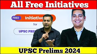 All Free Initiatives for UPSC Prelim 2024 | Sumit Rewri Sir| UPSC/CSE/IAS |