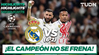 HIGHLIGHTS | Real Madrid (6) VS (2) Liverpool | Champions League 2022/23 - 8vos | TUDN