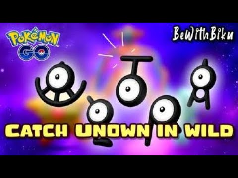 How To Catch Unown In Pokemon GO | Easy Way To Catch Unown | BeWithBiku ...