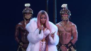 Nicki Minaj - Realize + No Frauds + Swish Swish (feat. 2 Chainz) Live at NBA Awards 2017