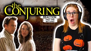 THE CONJURING (2013) MOVIE REACTION AND REVIEW! FIRST TIME WATCHING!