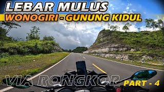 Rute Pegunungan WONOGIRI - GUNUNG KIDUL dibuat takjub jalannya terlalu mulus EPS 4